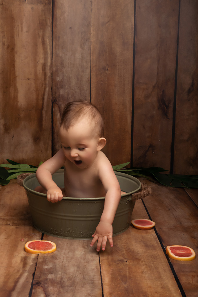 bain bébé, photographe bain bébé toulouse, photographe bébé, séance photo bébé